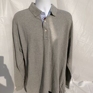 Tommy Hilfiger Golf Men's Size Large Gray Shirt